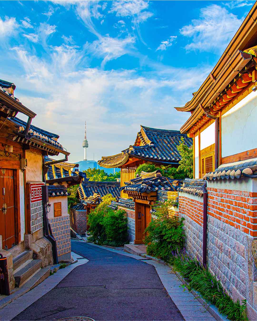 Vila Hanok de Bukchon – Seul
